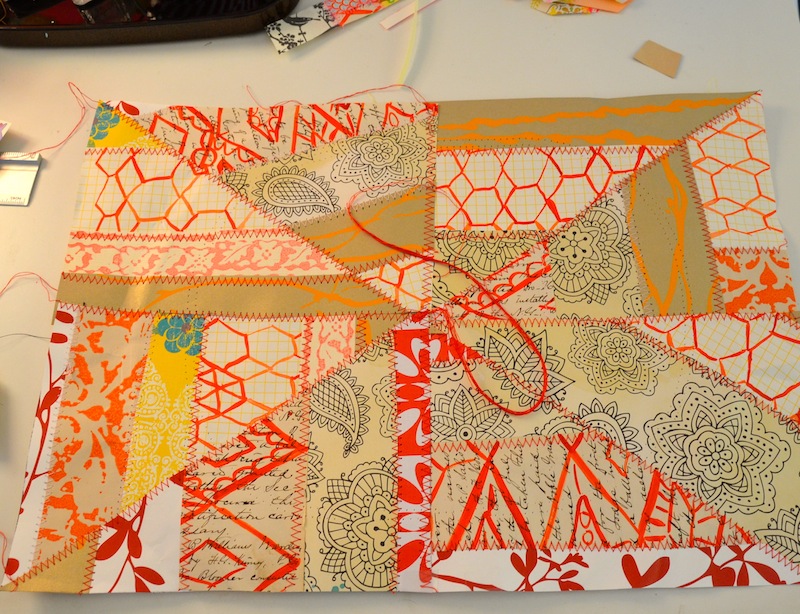 Paper fabric panel
